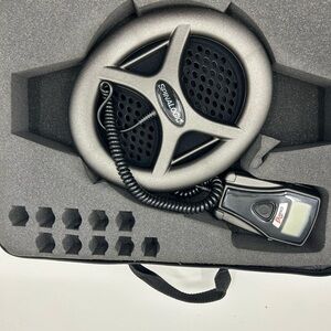 DJO CMF BONE GROWTH DEVICE GREY ADJUSTABLE BLACK STRAP  USED With Manual